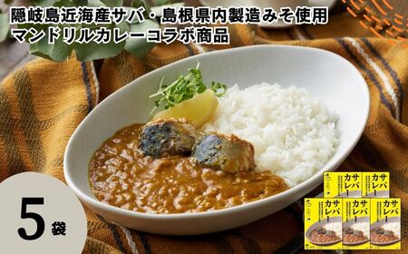 サバカレー 160g×5個 カレー
