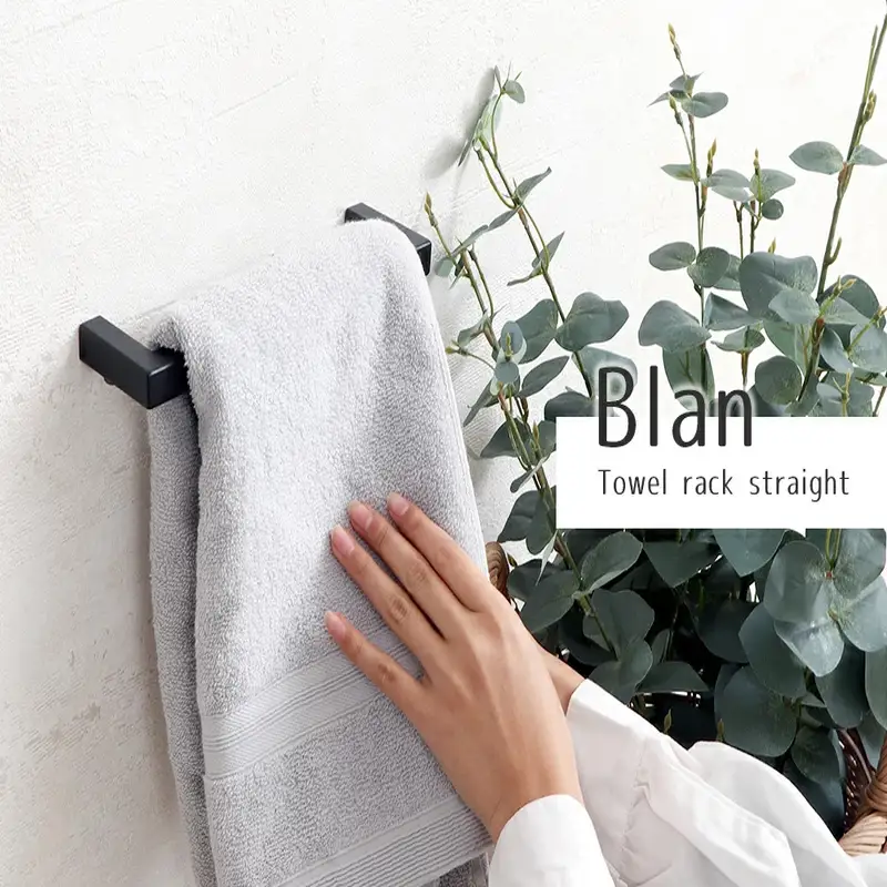 タオル タオル掛け Blan ストレート タオル シャンパンゴールド