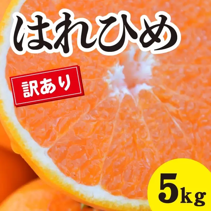 みかん【先行受付】【2027年1月以降発送】 爽やかな香りと甘さに満足！ 新品種 訳ありはれひめ ＜約5kg＞ 広島 三原 佐木島 鷺島みかんじま 017066