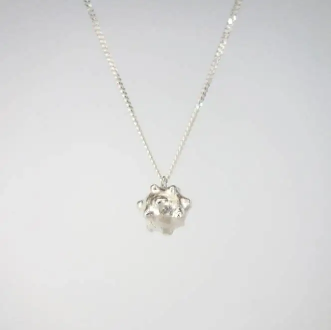 【金工】コンペイトウネックレス