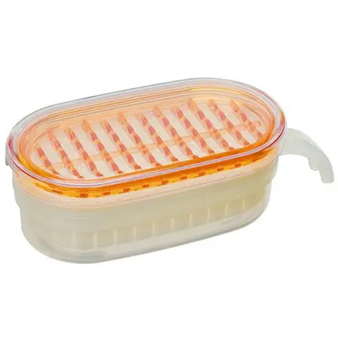 大根おろし器 すのこ付き 鬼おろし器付き 〈スケーター株式会社〉   4-049