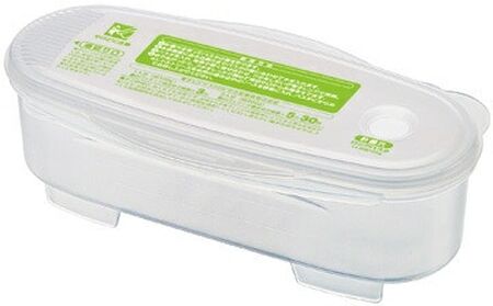 レンジ調理 ゆでパスタ調理ケース スパゲッティ 茹でる 茹でパスタケース 電子レンジ 調理 料理 食事 電子レンジ調理シリーズ〈スケーター株式会社〉   4-054