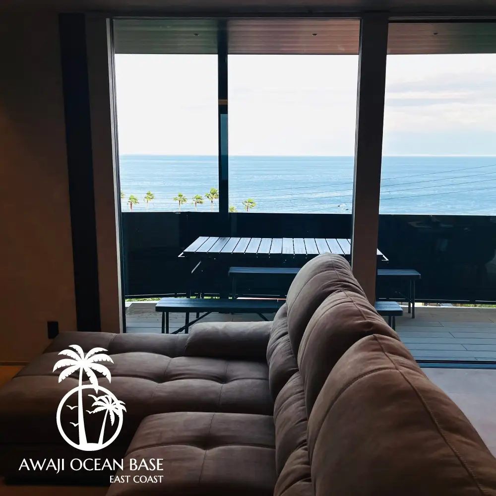 AWAJI OCEAN BASE EAST COAST　グループ宿泊券（3～4名様)　貸別荘 淡路島