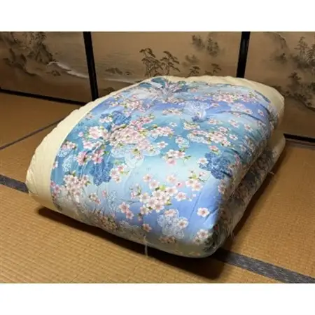 和式掛布団ブルー系【1631824】