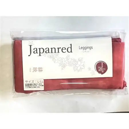 日本茜染めナイロンレギンス(緋映L-LL)【1632315】
