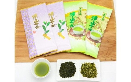 狭山茶詰合せ 4袋 セット 深蒸茶×2 くき茶×2 | お茶 狭山市茶業協会厳選