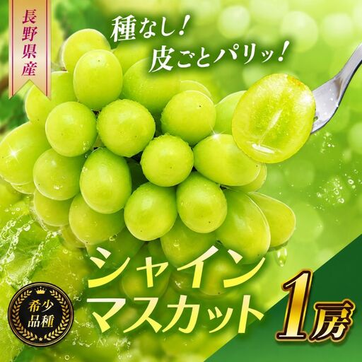 シャインマスカット1房【10月上旬頃より発送予定】