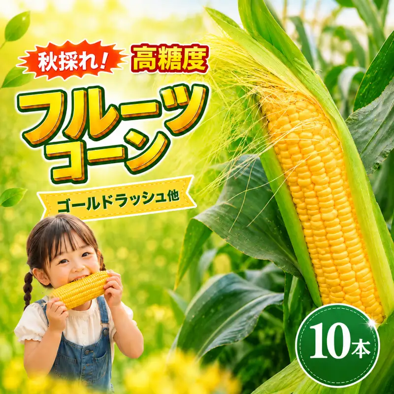 【先行予約】 (2026年11月~順次発送) 【とうもろこし】 イエロー種 10本 高知県産 とうもろこし