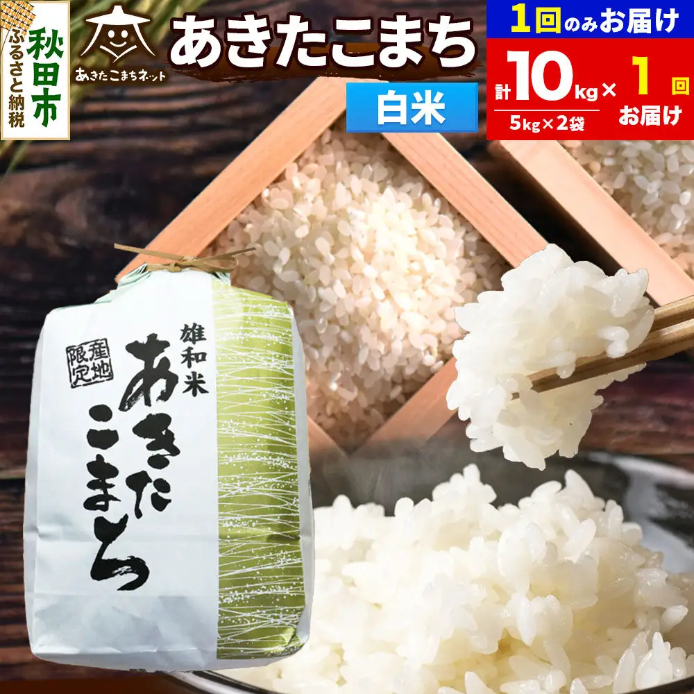 令和8年産 あきたこまち 清流米 10kg（5kg×2袋）【白米】秋田県産