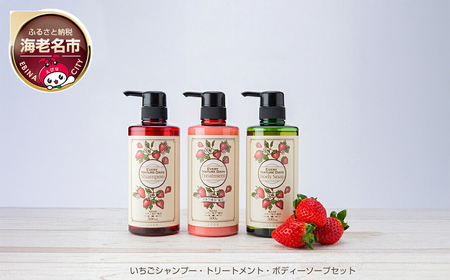 いちご シャンプー トリートメント ボディーソープ セット 【 いちご 】 18,000円