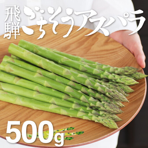【2027年先行予約】飛騨のごちそうアスパラ L-2Lサイズ 500g アスパラガス