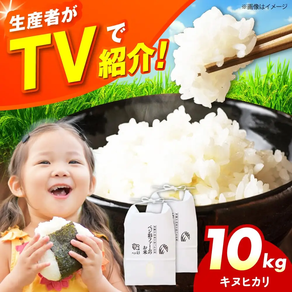 お米 令和7年産 キヌヒカリ 10キロ [AOEJ010] お米