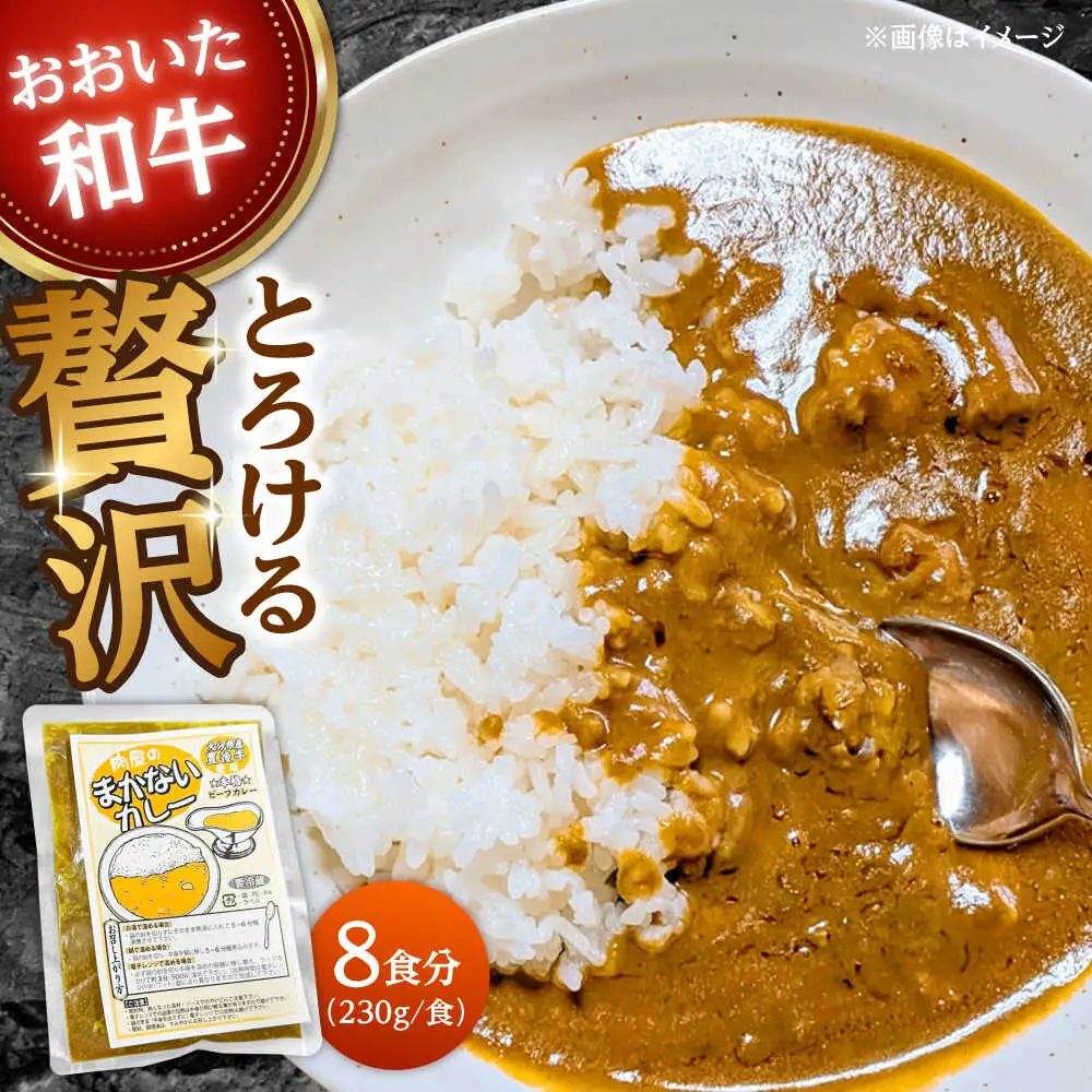 肉屋のまかないカレー(230g×8パック) 日田市 おおいた和牛 レトルト カレー [ARFE002]