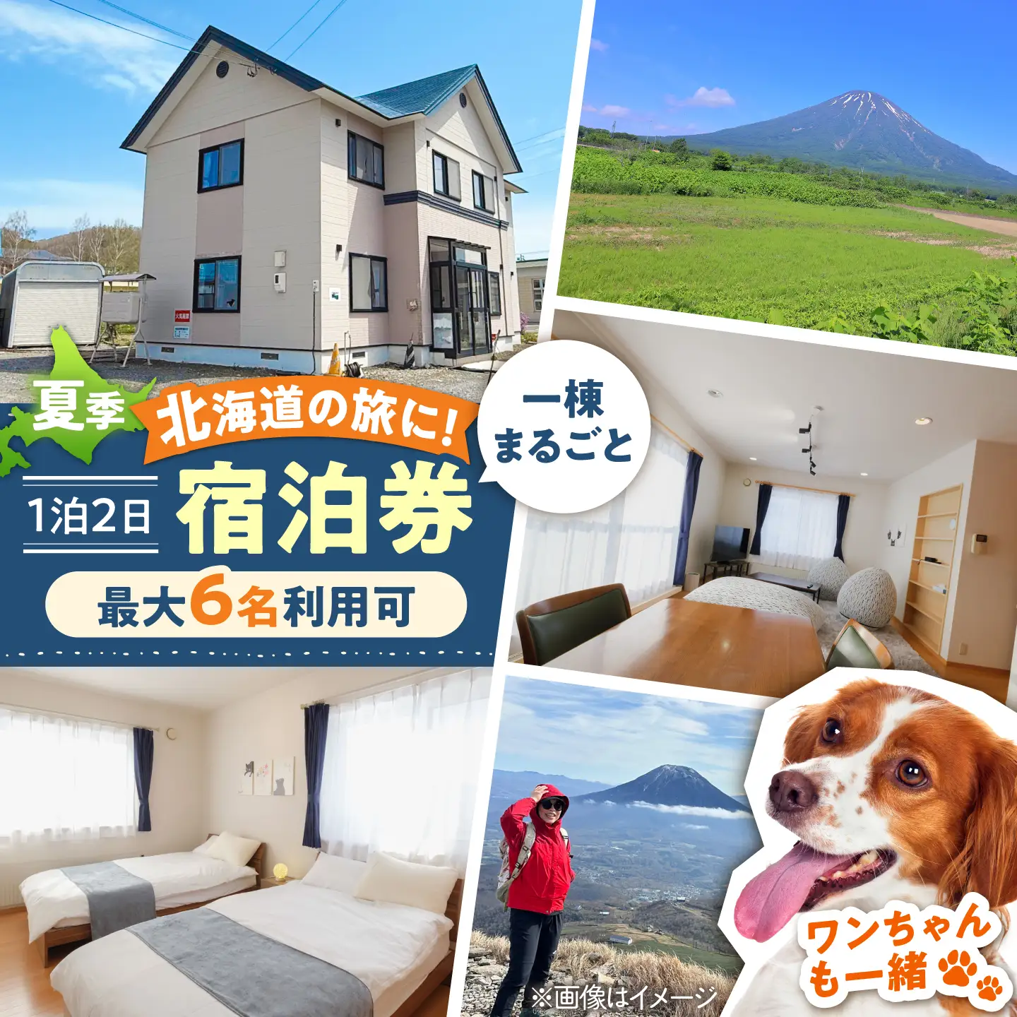 【夏季プラン】66lodge 宿泊券 一棟貸し 1泊2日 [AJAU001] 宿泊 北海道