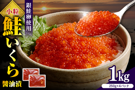 えりも【マルデン特製】鮭いくら醤油漬け250g×4箱【er002-099】