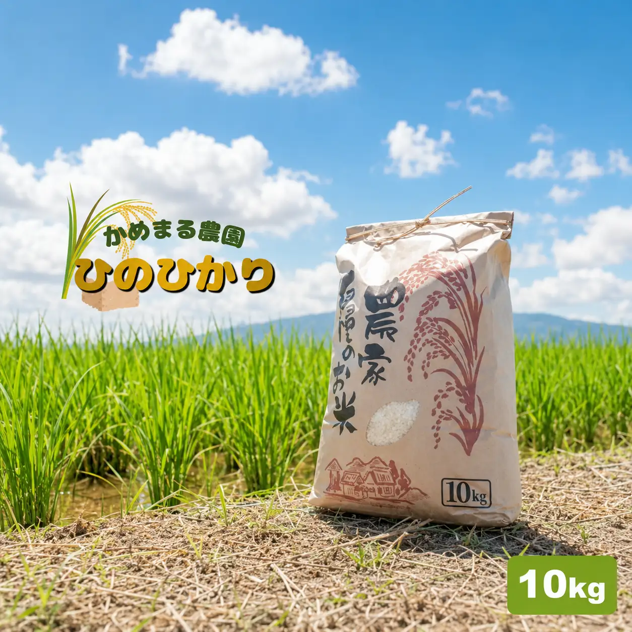 米 ひのひかり 10kg | かめまる農園