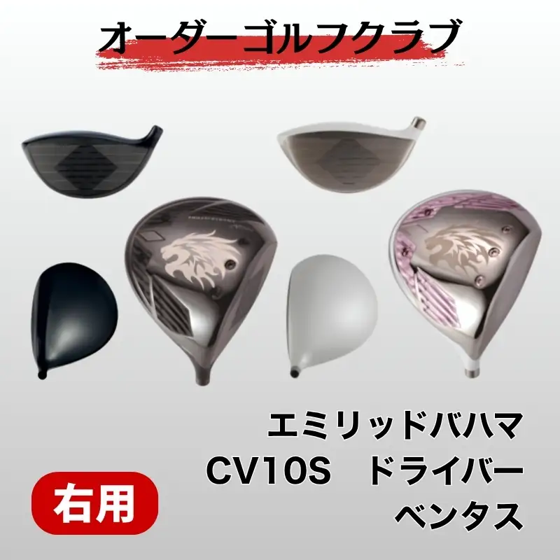 ゴルフ ゴルフクラブ エミリッドバハマCV10S フジクラベンタス エミリッドバハマグリップ オーダーメイド アイズファクトリー｜F52