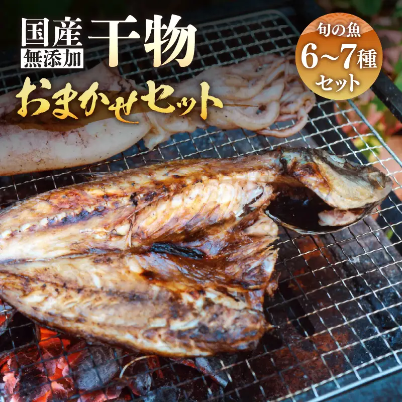 無添加 国産 干物 おまかせ6種食べ比べセット [e80-a008]