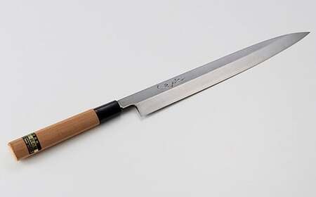 刺身包丁8寸（右利き用） 手打ち包丁 鍛造刃物 伝統工芸品 ナイフ キッチン 