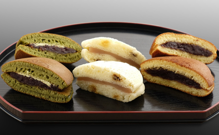 梅月菓子舗【3種のどら焼セット】 スイーツ デザート お菓子 和菓子 どら焼き 
