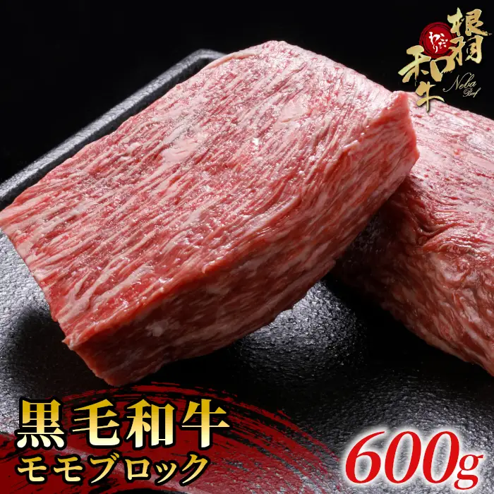 人気NO.1★ローストビーフに大人気！黒毛和牛  モモブロック 600g　根羽こだわり和牛 ブロック肉 塊肉