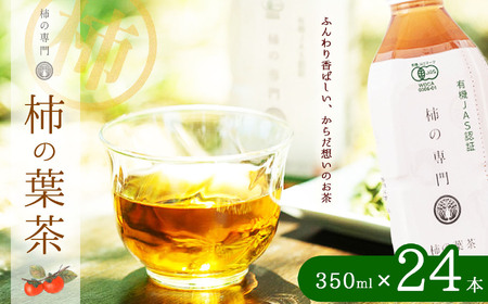 柿の葉茶 ペットボトル 24本 セット | お茶 おちゃ オチャ 柿 かき 柿茶 ノンカフェイン カキ ペットボトル ギフト 奈良県 五條市