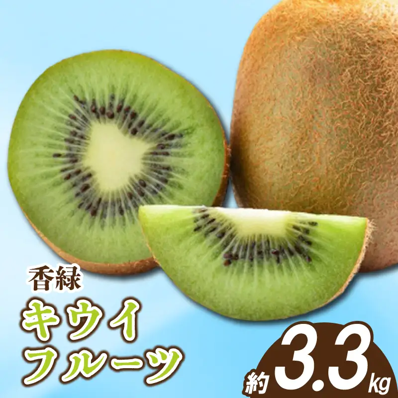 先行予約 キウイ 香緑 約3.3kg キウイ 配送：11月下旬～1月中旬