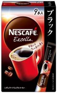 ネスカフェ エクセラ スティック ブラック 9P×24箱 インスタントコーヒー ネスレ [1015]
