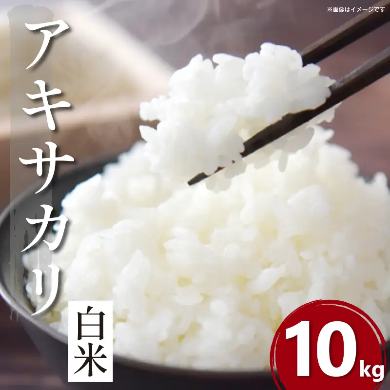 令和8年産 米 白米 10kg アキサカリ