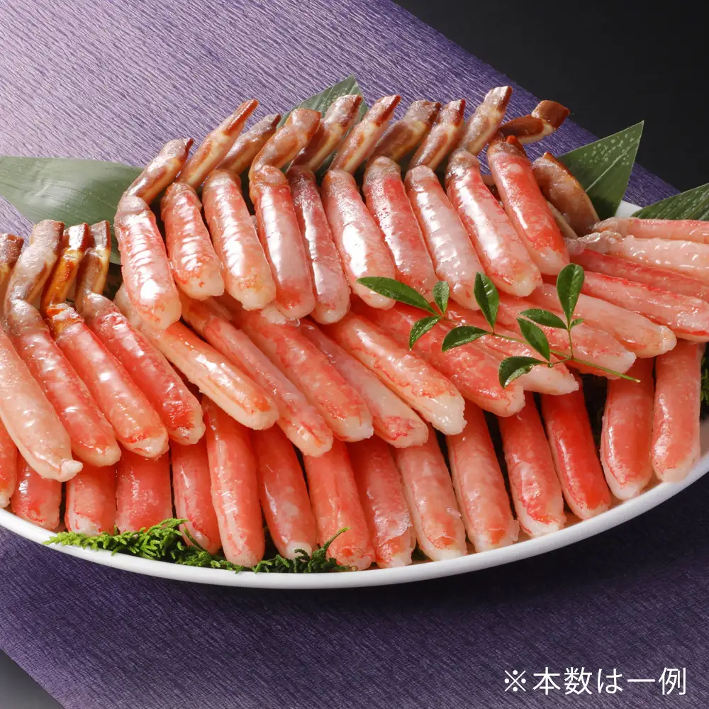 生ズワイガニ棒ポーション 1kg(30本～60本)【鳥取県 境港市】