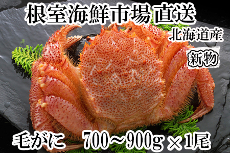 ボイル毛がに700～900g×1尾 C-14059