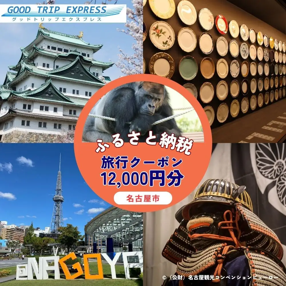 名古屋市に泊まる ふるさと納税旅行クーポン【12,000円分】