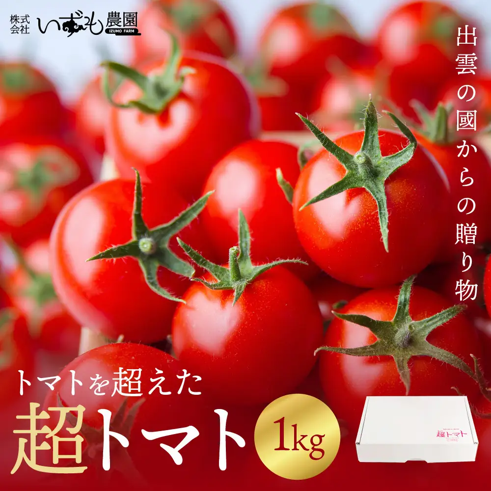 出雲の國からの贈り物～トマトを超えた超トマト１kg