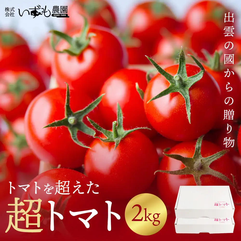 出雲の國からの贈り物～トマトを超えた超トマト２kg