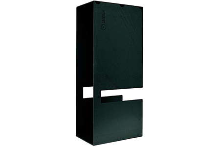 GRAVIRoN Bite+shelf 黒皮鉄 （デスクシェルフ） 収納 シェルフ 小物入れ デスク用品 おしゃれ インテリア