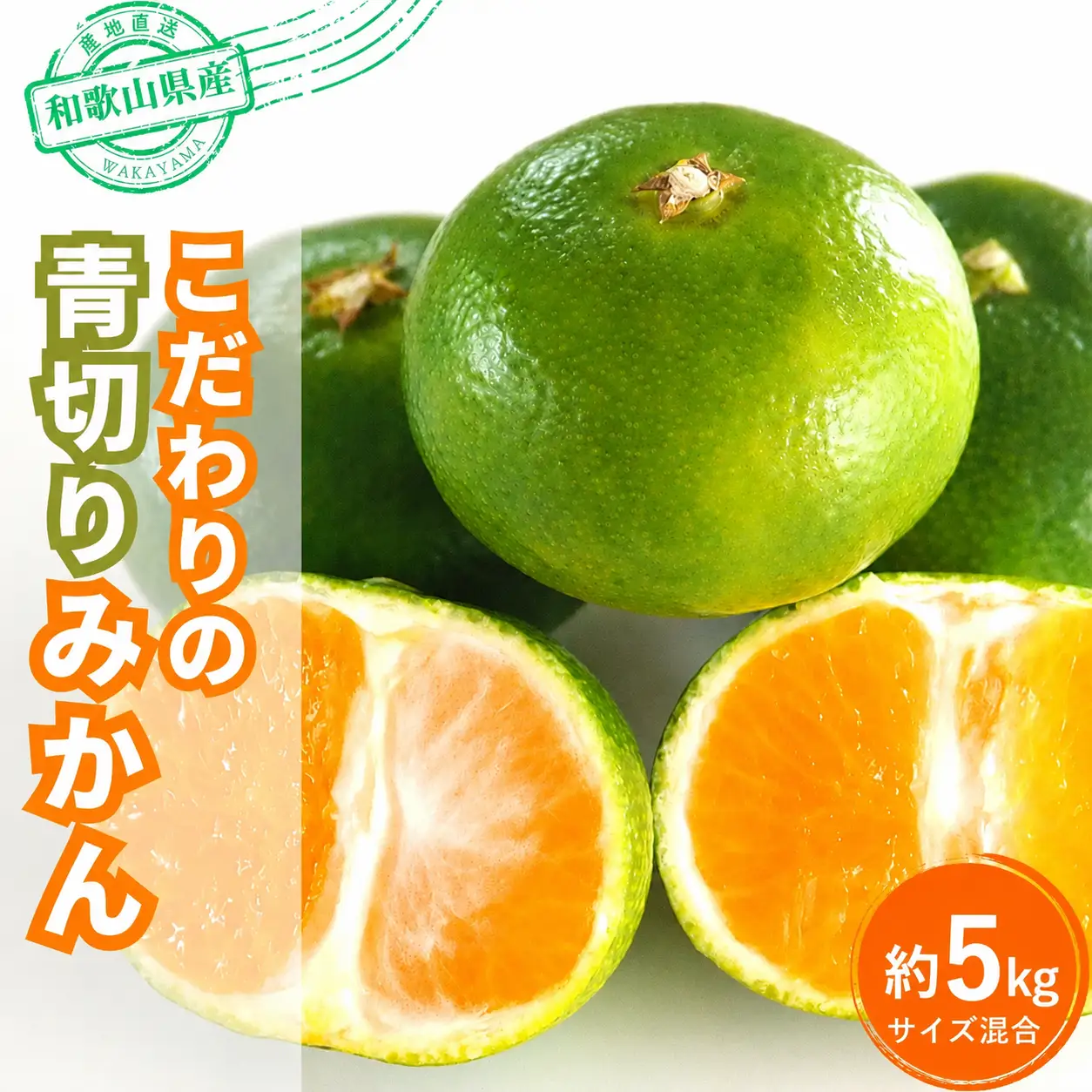 【訳あり・ご家庭用】こだわりの青切りみかん　約5kg  有機質肥料100% サイズ混合 【2026年9月下旬～10月中旬頃発送予定（お届け日指定不可）】【CE-nuk150D】