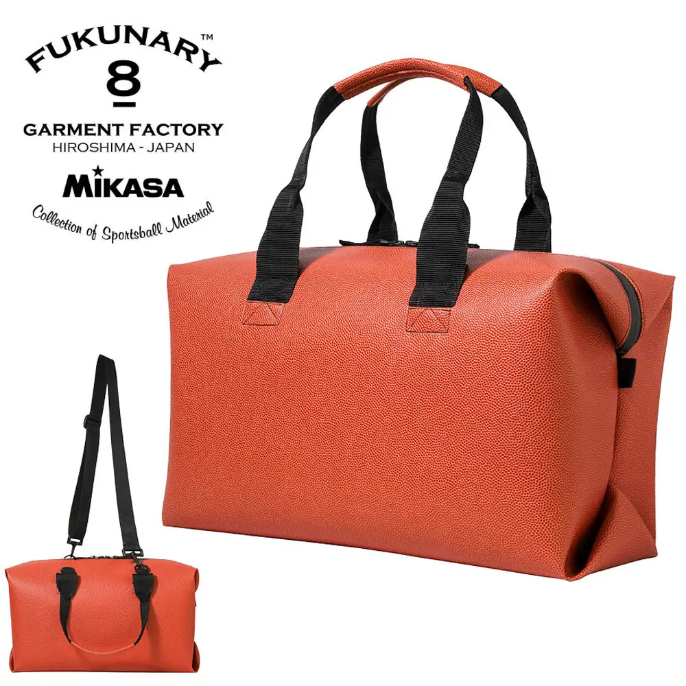 FUKUNARY スポーツバッグ ミカサ バスケットボール ブラウン M013