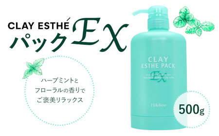 トリートメント クレイエステ パック EX 500g《30日以内に出荷予定(土日祝除く)》茨城県 結城市 化粧品 ヘアケア トリートメント ミント スカルプ ヘアエステ クレイ 詰め替え用 ケア用品 ヘア 美容【配送不可地域あり】(沖縄・離島)