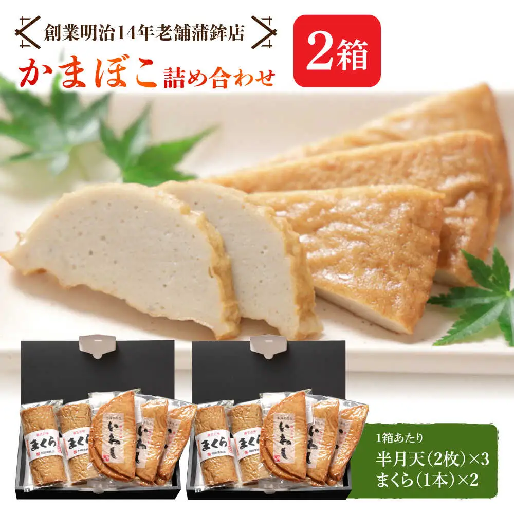 【創業明治14年の老舗】大容量！いわし 半月天 ・ まくら 詰め合わせ / かまぼこ 蒲鉾 カマボコ 練り物 詰め合わせ / 南島原市 / 内田蒲鉾店[SAH011]