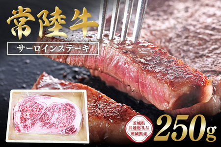 常陸牛　サーロインステーキ250g 【茨城県共通返礼品 / 茨城県産】 C09-010