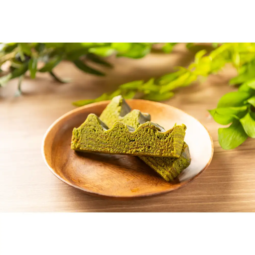 高級西尾抹茶使用！抹茶バウムクーヘンスティックタイプ　3本セット