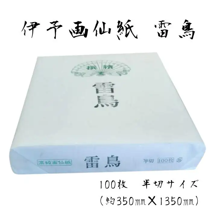 伊予画仙紙 雷鳥