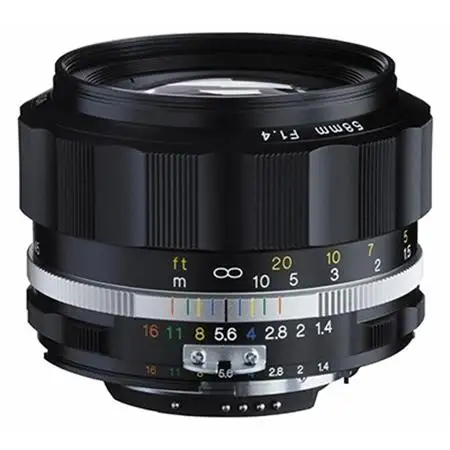Voigtlander NOKTON 58mm F1.4 SLIIS ブラックリム【1204797】