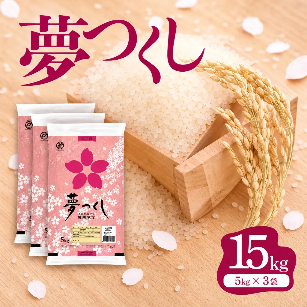 新米【10月発送】夢つくし 15kg｜新米　FN-Limited-PR