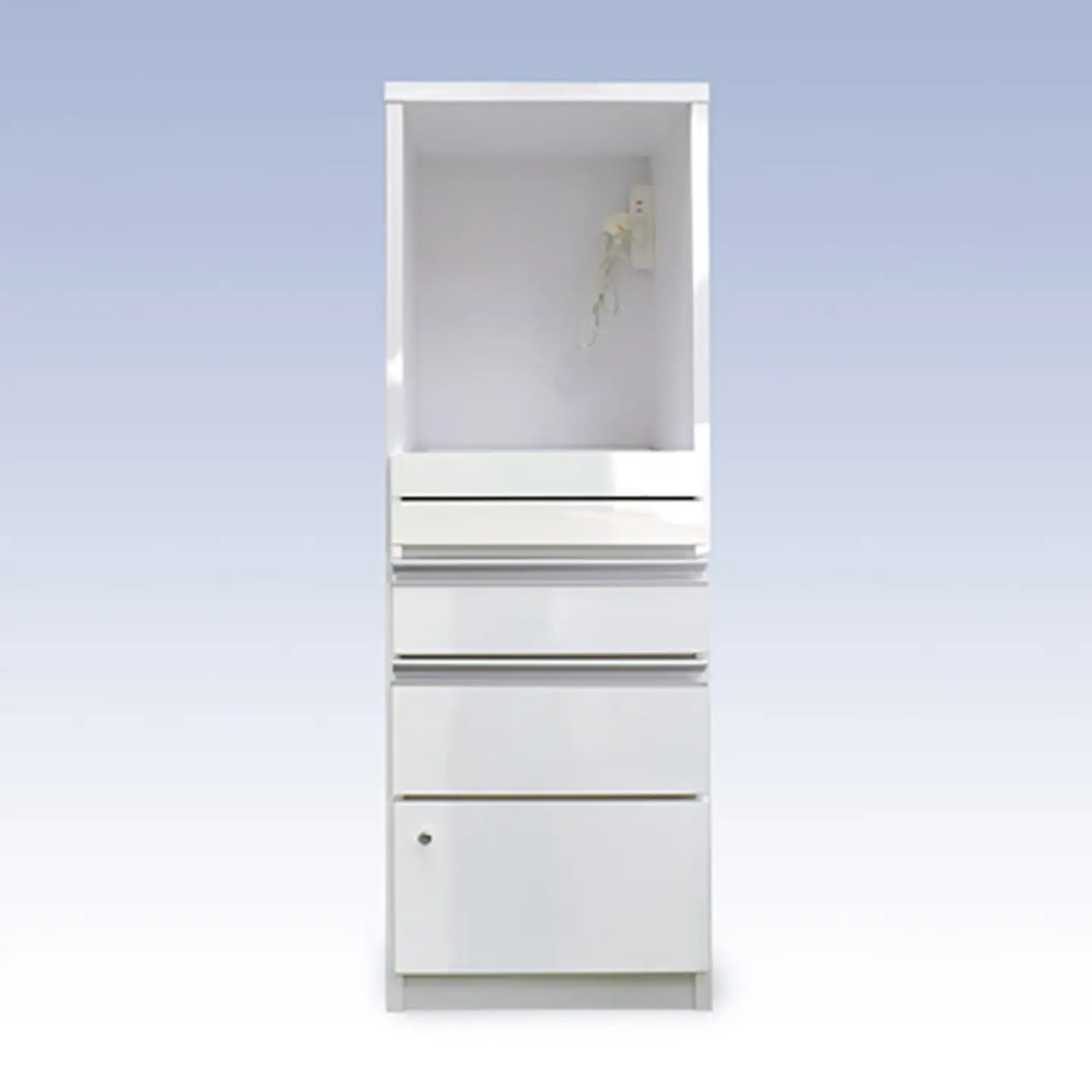 40フリーボード クオーネ（白）【諸富家具】：B930-001