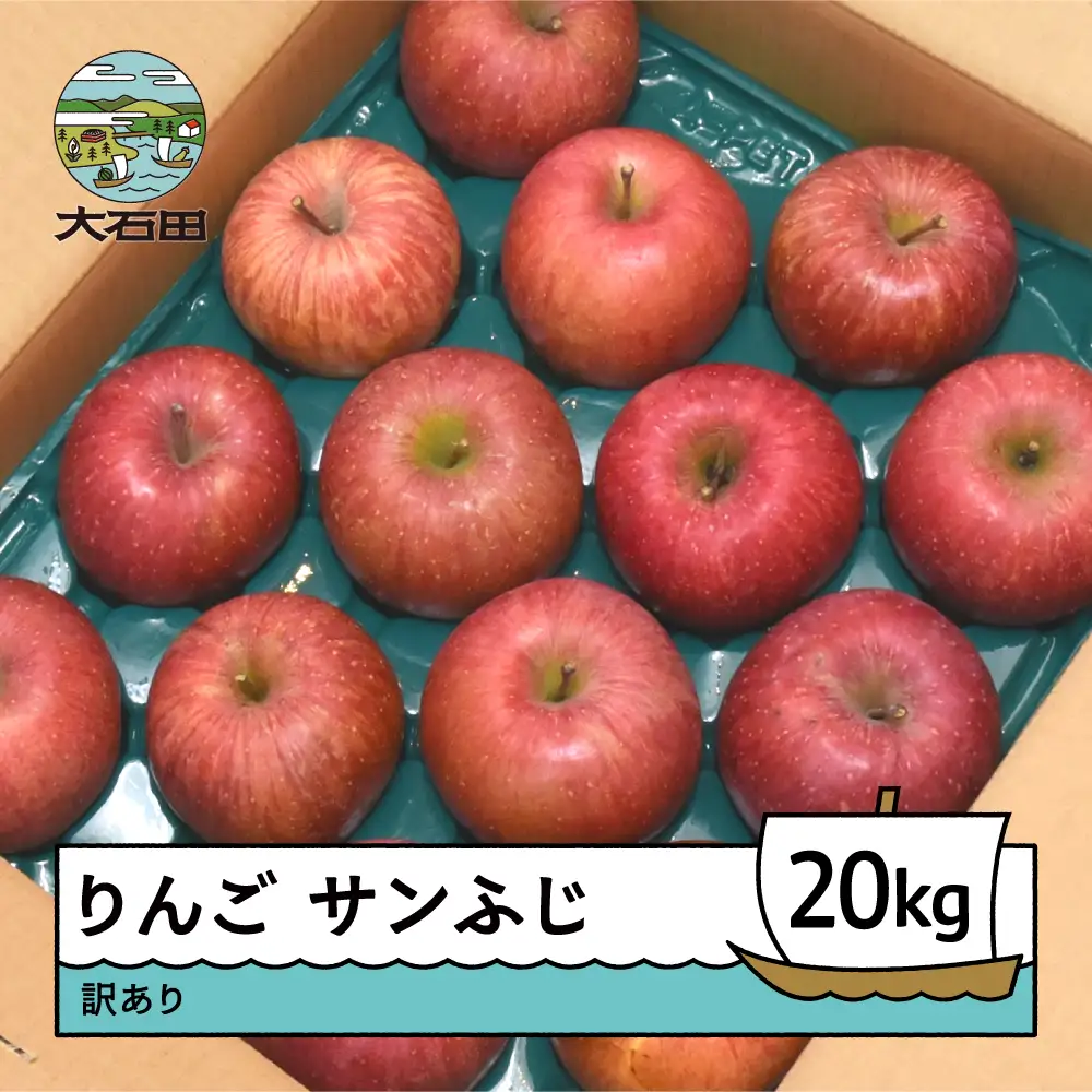  りんご サンふじ 訳あり 約20kg 令和8年産 2026年産  ※沖縄・離島への配送不可  ry-risfw20000