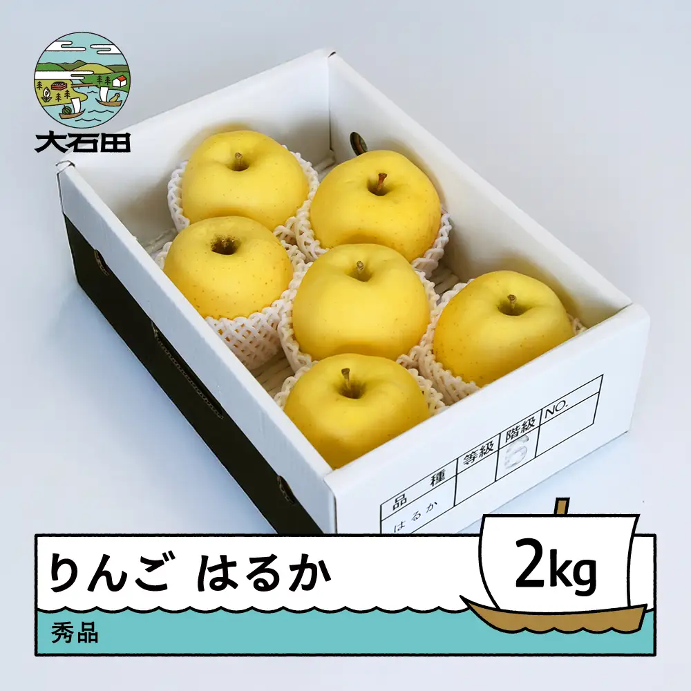  【先行予約】 りんご はるか 約2kg 令和8年産 2026年産  ※沖縄・離島への配送不可 ry-rihax2000