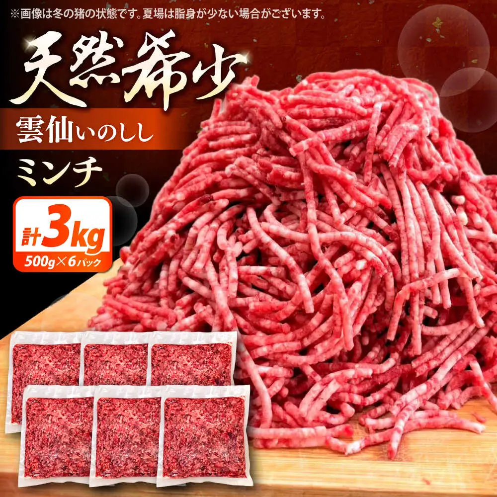 ジビエ 猪肉 ミンチ 3kg [SDB014]｜ジビエ