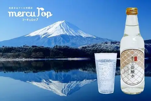 富士山の炭酸水（340ml瓶×20本）｜炭酸水 水 ミネラルウォーター 天然水