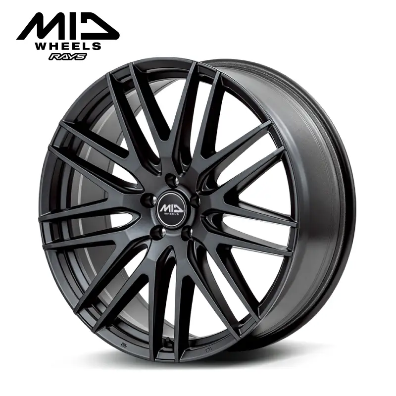 MID WHEELS MID EXCLUSIVE 029F (20インチ　8.5J　インセット42　5-120　セミグロスガンメタ